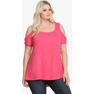 Torrid cold shoulder tee